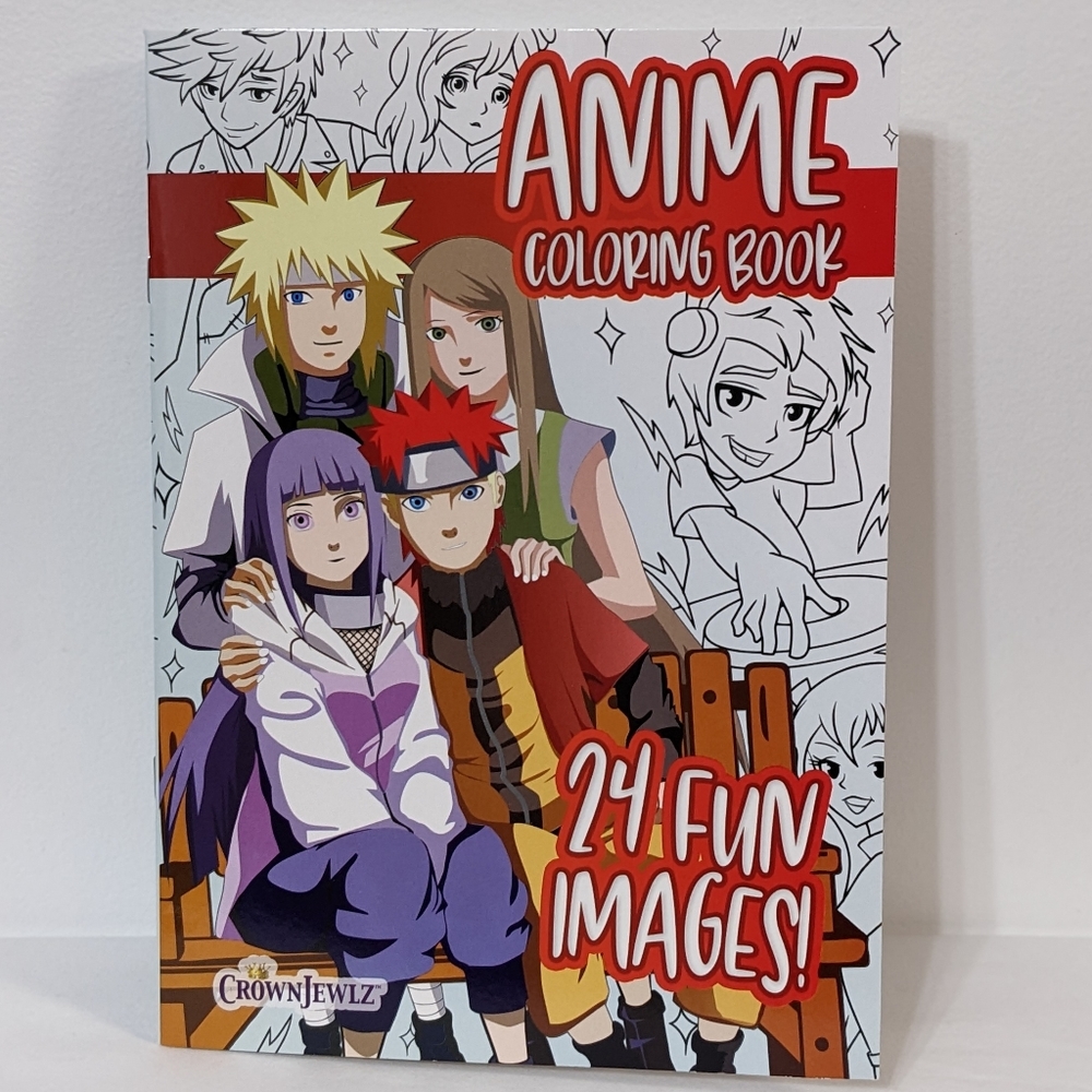 NEW Anime Coloring Book
